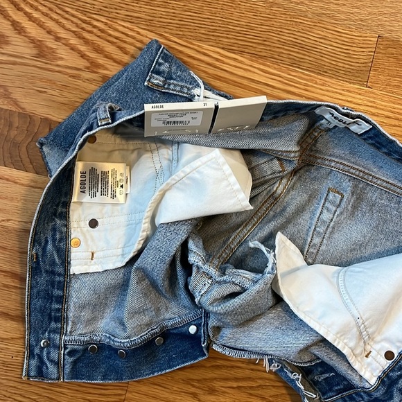 AGolde Parker Vintage Cut Off Short Size 31 NWT - Picture 10 of 16